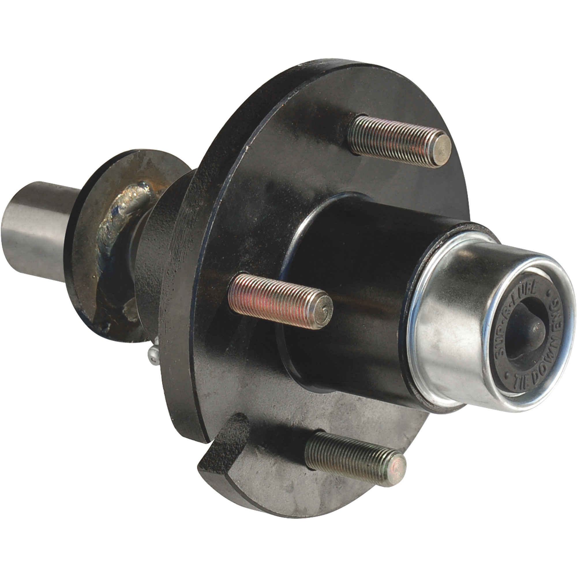 Dexter 4Lug Hub/Spindle End Unit for Build Your Own Trailer Axle System, 1250Lb. Capacity Per